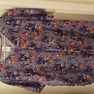 Women's Disney Mickey Mouse Scrub Top